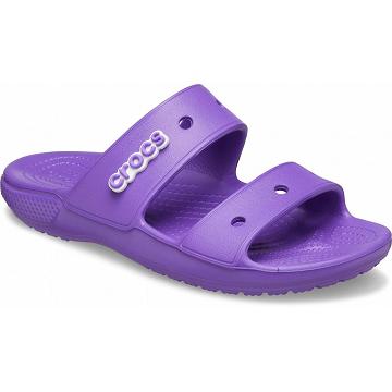 Crocs Klassiska Sandal Badtofflor Dam Lila | Sverige 0627EBCX